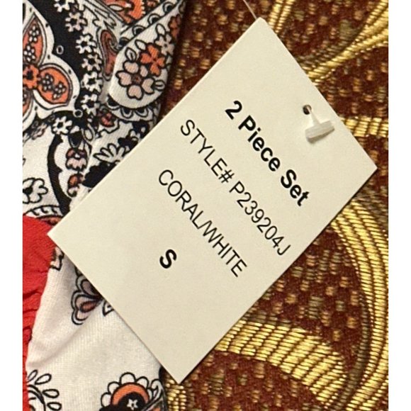 Perceptions New York Dress Fit & Flare Paisley Polyester Blend Women Size S-NWT - Picture 13 of 15